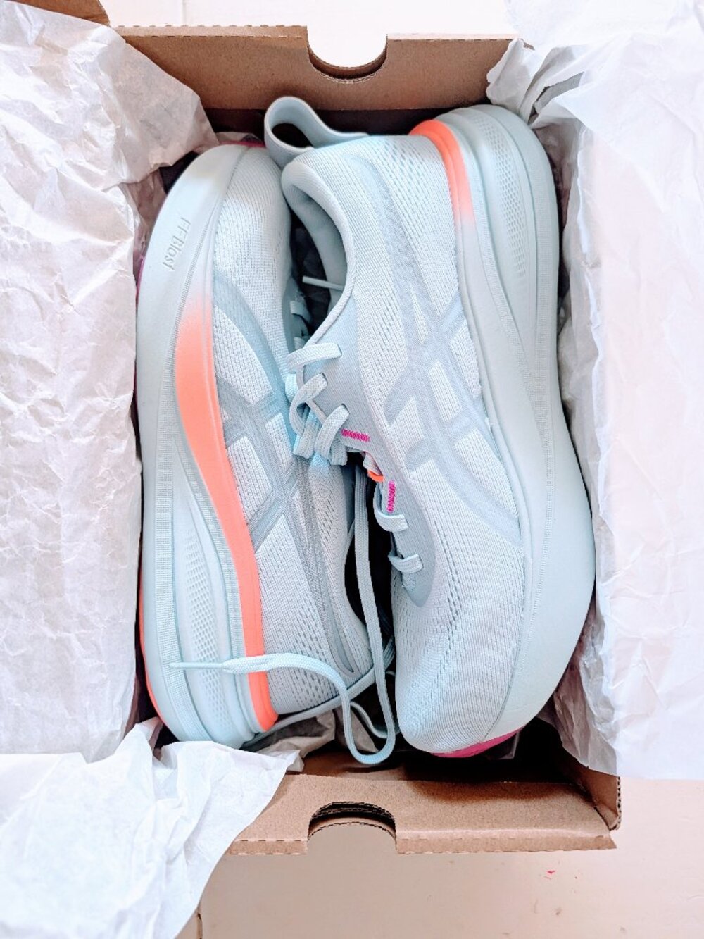 ASICS GEL-PULSE 17 Women’s Running Walking Shoes Sky Grey Blue Sz 9 New with Box